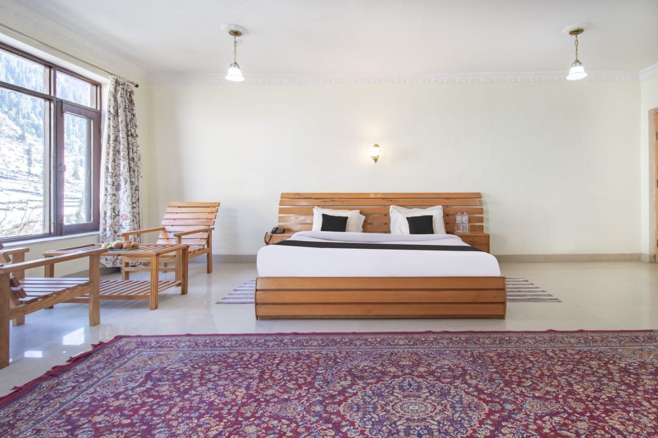 Beautiful Mountain Views from Czara Resort Sonamarg Guest Rooms